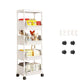 🎉 LIMITED TIME 50% OFF! 🛒 Multi-Tier Rolling Storage Cart for Narrow Spaces – Slim Profile, Smooth Wheels & Large Capacity 📦
