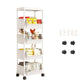 🎉 LIMITED TIME 50% OFF! 🛒 Multi-Tier Rolling Storage Cart for Narrow Spaces – Slim Profile, Smooth Wheels & Large Capacity 📦
