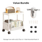 🎉 LIMITED TIME 50% OFF! 🛒 Multi-Tier Rolling Storage Cart for Narrow Spaces – Slim Profile, Smooth Wheels & Large Capacity 📦