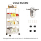 🎉 LIMITED TIME 50% OFF! 🛒 Multi-Tier Rolling Storage Cart for Narrow Spaces – Slim Profile, Smooth Wheels & Large Capacity 📦