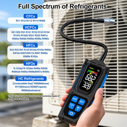 Rechargeable Halogen Leak Detector for Air Conditioner