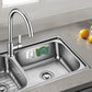 🎉 LIMITED TIME 50% OFF! 🧽 Kitchen Sink Sponge Holder – Stainless Steel, Self-Adhesive, Hollow Drain Design for Quick Drying 🚰