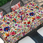 🎉 2026 SALE 50% OFF! 💞 Retro Floral Tablecloth – Vibrant Bird & Floral Design for Dining & Parties 🌸