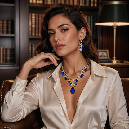 ✨ LIMITED TIME 50% OFF! ⏰ 2026 Sale — Over 21,000 Sold! 💎 Sparkling Teardrop Set – Light-Catch Glow, Event-Ready ✨