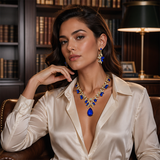 ✨ LIMITED TIME 50% OFF! ⏰ 2026 Sale — Over 21,000 Sold! 💎 Sparkling Teardrop Set – Light-Catch Glow, Event-Ready ✨