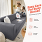 🎉 LIMITED TIME 50% OFF! 🛋️ Universal Stretch Jacquard Sofa Slipcover – Textured Fit, Full-Wrap Protection & Everyday Comfort ✨
