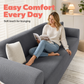 🎉 LIMITED TIME 50% OFF! 🛋️ Universal Stretch Jacquard Sofa Slipcover – Textured Fit, Full-Wrap Protection & Everyday Comfort ✨