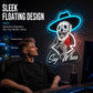 🎉 LIMITED TIME 50% OFF! 💀 LED Skull Neon Sign – Vibrant UV Neon Art with 5-Level Smart Dimming & Floating Design ☠️