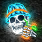 🎉 LIMITED TIME 50% OFF! 💀 LED Skull Neon Sign – Vibrant UV Neon Art with 5-Level Smart Dimming & Floating Design ☠️