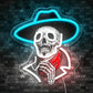 🎉 LIMITED TIME 50% OFF! 💀 LED Skull Neon Sign – Vibrant UV Neon Art with 5-Level Smart Dimming & Floating Design ☠️