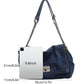 📢 LIMITED TIME 50% OFF! ⏰ Retro Large Capacity Chain Strap Shoulder Bag – Vintage Denim Design with Spacious Main Compartment 👜