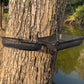 🐦 50% OFF! ✨ Hanging Wild Bird Feeder Tray – Rust-Resistant Metal Mesh Platform, 360° Open Feeding Area & Heavy-Duty Three-Point Hanging Chains – Classic Matte Black Garden Accent for Backyard Birding 🌿