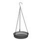 🐦 50% OFF! ✨ Hanging Wild Bird Feeder Tray – Rust-Resistant Metal Mesh Platform, 360° Open Feeding Area & Heavy-Duty Three-Point Hanging Chains – Classic Matte Black Garden Accent for Backyard Birding 🌿