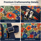 🎉 LIMITED TIME 50% OFF! 🌸 Printed Sports Armband & Crossbody Bag – Floral Active Mini Bag with Triple Zipper Compartments 🎒