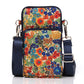 🎉 LIMITED TIME 50% OFF! 🌸 Printed Sports Armband & Crossbody Bag – Floral Active Mini Bag with Triple Zipper Compartments 🎒