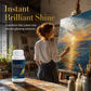 🎨 LIMITED TIME 50% OFF! 💧 Gloss Boost Painting Varnish – Professional High-Gloss Finish, Intensifies Color Depth & Protects Artwork ✨