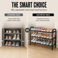 🎉 LIMITED TIME 50% OFF! 👟 Expandable Shoe Rack – Adjustable Width 17-31 Inches, Spacious Layers for Sneakers & Boots 🏠