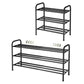 🎉 LIMITED TIME 50% OFF! 👟 Expandable Shoe Rack – Adjustable Width 17-31 Inches, Spacious Layers for Sneakers & Boots 🏠