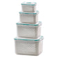 🥗 LIMITED TIME 50% OFF! 🧊 2 in 1 Draining Fresh-Keep Food Container with Built-in Colander – Leakproof Fridge Storage for Fruits & Veggies ✨