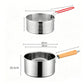 🍳 50% OFF! ✨ Multifunctional 304 Stainless Steel Frying Pot – Compact Oil-Saving Design, Visible Glass Lid & Universal Stove Compatibility – Healthy Frying for Small Families 🥘