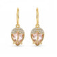 🌹 2026 SALE 50% OFF! 💎 Elegant Rosebud C-Shaped Hoop Earrings – Rhinstone Embellished, Lightweight Alloy, 4 Colors ✨