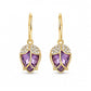 🌹 2026 SALE 50% OFF! 💎 Elegant Rosebud C-Shaped Hoop Earrings – Rhinstone Embellished, Lightweight Alloy, 4 Colors ✨