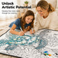 🎉 LIMITED TIME 50% OFF! 🎨 DIY Kids' Coloring Blanket – Washable Flannel, Creative Fun & Family Bonding ✨
