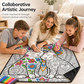 🎉 LIMITED TIME 50% OFF! 🎨 DIY Kids' Coloring Blanket – Washable Flannel, Creative Fun & Family Bonding ✨