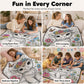 🎉 LIMITED TIME 50% OFF! 🎨 DIY Kids' Coloring Blanket – Washable Flannel, Creative Fun & Family Bonding ✨
