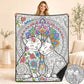 🎉 LIMITED TIME 50% OFF! 🎨 DIY Kids' Coloring Blanket – Washable Flannel, Creative Fun & Family Bonding ✨