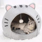 🏕️ LIMITED TIME 50% OFF! 🐾 2-In-1 Pet Tent & Pet Bed – Convertible Cat Cave with Removable Cushion, Spacious Hideaway for Cats & Small Dogs ✨