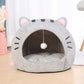 🏕️ LIMITED TIME 50% OFF! 🐾 2-In-1 Pet Tent & Pet Bed – Convertible Cat Cave with Removable Cushion, Spacious Hideaway for Cats & Small Dogs ✨