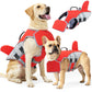 🐕 LIMITED TIME 50% OFF! 🌊 Dog Life Jacket with Removable Front Float – Superior Buoyancy, Secure Back Handle & Adjustable Waist Buckles ✨