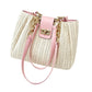 🎉 LIMITED TIME 50% OFF! 👜 Spacious Commuter Straw Shoulder Bag – Handcrafted Bohemian Design, Lightweight & Versatile for Work to Weekend ✨