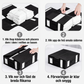 🛏️ 50% OFF! ✨ Foldable Bed Sheet Set Organizer – Holds Queen/King Sheets, Duvet Cover & 2 Pillowcases – See-Through Window, Sturdy Zipper & Space-Saving Foldable Design 🧺