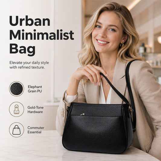 🎉 LIMITED TIME 50% OFF! 👜 Women’s Elegant Shoulder Crossbody Bag – Urban Minimalist Design, Spacious Interior & Quality PU Leather ✨