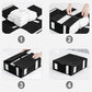 🎉 LIMITED TIME 50% OFF! 🛏️ Foldable Bed Sheet Set Organizer – Holds Queen/King Sets, See-Through Window & Collapsible Design ✨