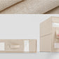 🎉 LIMITED TIME 50% OFF! 🛏️ Foldable Bed Sheet Set Organizer – Holds Queen/King Sets, See-Through Window & Collapsible Design ✨