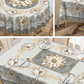 🎉 LIMITED TIME 50% OFF! 🌸 Elegant Waterproof Embossed Floral Tablecloth – Oil-Proof, Durable Polyester & Easy Clean for Dining ✨