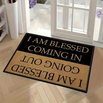 🎉 LIMITED TIME 50% OFF! 😂 Funny Text Print Welcome Doormat – Humorous Design, Durable Fibers & Non-Slip Backing for All-Season Use 🚪
