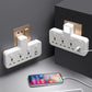 🎉 LIMITED TIME 50% OFF! 🔌 Connecting Socket with Type-C Charging Plug – 2 USB Ports, Night Light Option & Worldwide Plug Compatibility ✨