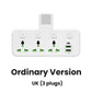 🎉 LIMITED TIME 50% OFF! 🔌 Connecting Socket with Type-C Charging Plug – 2 USB Ports, Night Light Option & Worldwide Plug Compatibility ✨