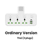 🎉 LIMITED TIME 50% OFF! 🔌 Connecting Socket with Type-C Charging Plug – 2 USB Ports, Night Light Option & Worldwide Plug Compatibility ✨