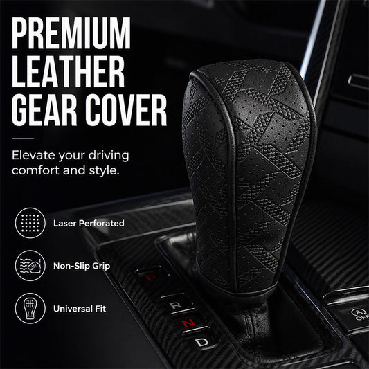 📢📢40% OFF !! ⏰Breathable Universal Car Gear Shift Knob Cover
