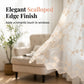 📢 LIMITED TIME 50% OFF! ⏰🌸 Embroidered Floral Tie-Up Sheer Curtain – Elegant Floral Embroidery, Soft Sunlight Filter & Adjustable Ribbon Design ✨