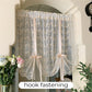 📢 LIMITED TIME 50% OFF! ⏰🌸 Embroidered Floral Tie-Up Sheer Curtain – Elegant Floral Embroidery, Soft Sunlight Filter & Adjustable Ribbon Design ✨