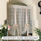 📢 LIMITED TIME 50% OFF! ⏰🌸 Embroidered Floral Tie-Up Sheer Curtain – Elegant Floral Embroidery, Soft Sunlight Filter & Adjustable Ribbon Design ✨