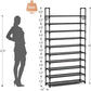 🎉 LIMITED TIME 50% OFF! 👟 10-Tier Vertical Shoe Rack Organizer – Space-Saving Design, Large Capacity & Bonus Side Hooks 🏠