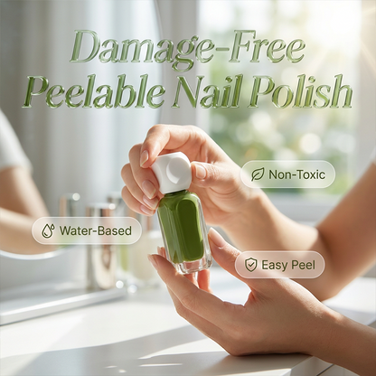 📢 BUY 1 GET 1 FREE! 💅 Peelable Water-Based Nail Polish – Odorless, 60-Second Dry & Damage-Free Removal ✨