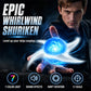 🎉 LIMITED TIME 50% OFF! ⚡ Glowing Cosplay Prop Whirlwind Spiral Rotating Shuriken – Multi-Color LED, Sound Effects & High-Speed Spin ✨